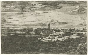 View of Zandvoort (series title: Village Views in the Northern Netherlands)
