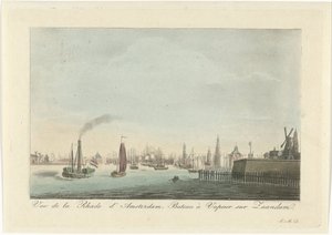 View of the Port of Amsterdam