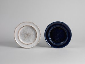 White Tin-Glazed Side Plate