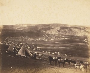 Cavalry Camp, Balaklava by Roger Fenton