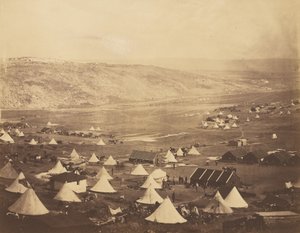 Cavalry Camp, looking towards Kadikoi by Roger Fenton
