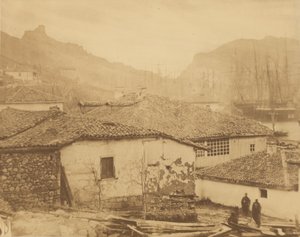 Cottages at Balaklava by Roger Fenton