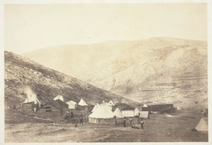 Encampment of the 71st Regiment by Roger Fenton