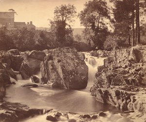 Falls of the Llugwy, at Pont-y-Pair by Roger Fenton