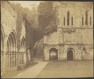 Fountains Abbey, Southeast Corner of Cloister by Roger Fenton