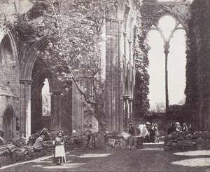 Interior: Tintern Abbey by Roger Fenton
