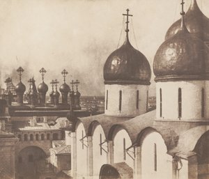 Moscow, Domes of Churches in the Kremlin, 1852