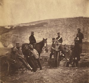 Officers and Men of the 8th Hussars