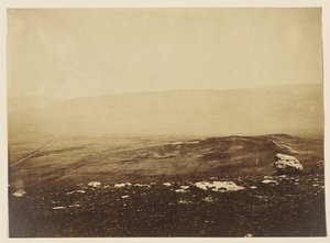 Plains of Balaklava IV by Roger Fenton