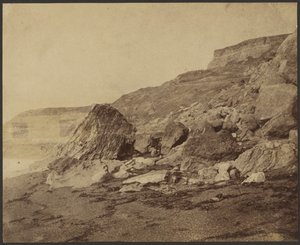 Rocken End (Looking West), Isle of Wight by Roger Fenton