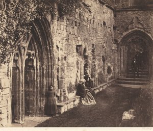 The Cloisters, Tintern Abbey, 1854 by Roger Fenton