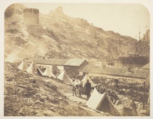 The Genoese Castle, Balaklava by Roger Fenton