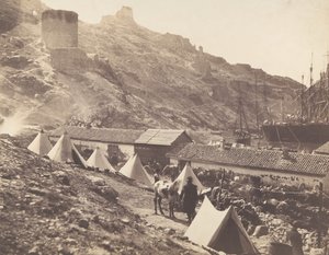The Genoese Castle, Balaklava, 1855 by Roger Fenton