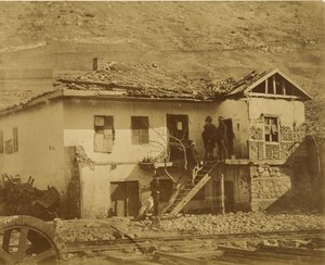 The Old Post Office, Balaklava by Roger Fenton