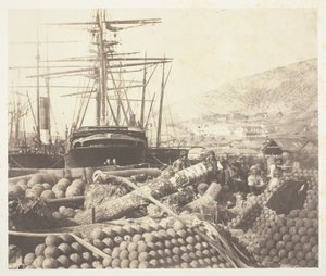 The Ordnance Wharf, Balaklava by Roger Fenton