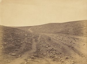 The Valley of the Shadow of Death by Roger Fenton
