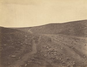 The Valley of the Shadow of Death by Roger Fenton