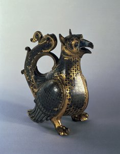 Water Jug in the Shape of a Griffin, Early 12th Century