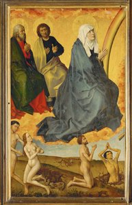 Altar of The Last Judgement: Saint Mary and Saints by Rogier van der Weyden