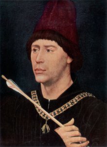 Portrait of Antoine, Bastard of Burgundy, c1456, 1927 by Rogier van der Weyden