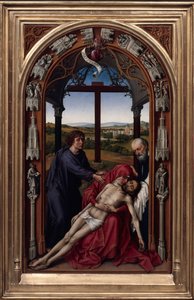 The Altar of Our Lady Miraflores Altar by Rogier van der Weyden