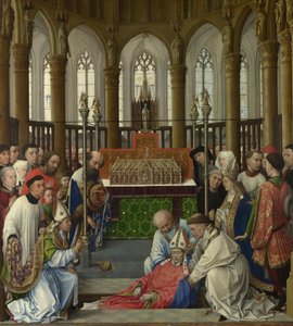 The Exhumation of Saint Hubert, 1430s by Rogier van der Weyden