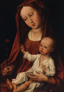 The Virgin with the Carnation by Rogier van der Weyden