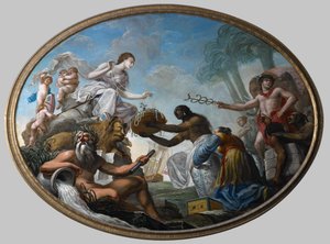 The East Offering its Riches to Britannia