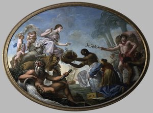 The East Offering Its Riches to Britannia