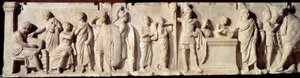 Relief known as Domitius Ahenobarbus, episode of a census