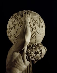Atlas, copy of a Greek Hellenistic original (detail)