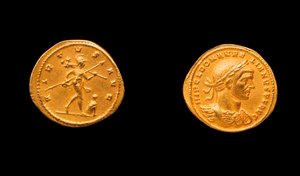 Aurelian coin, 270-275 AD