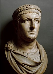 Bust of Constantine the Great by Roman