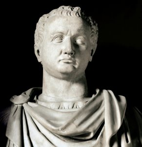 Bust of Vespasian by Roman
