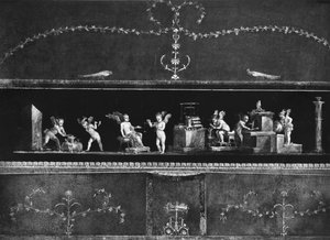 Cherubs Making Money, Frieze from the Oecus of the Casa dei Vettii (House of the Vettii) c.50-79 AD