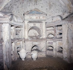 Columbarium - Tomb of Pomponius Hylax by Roman