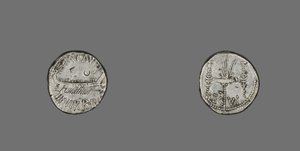 Denarius depicting a Galley