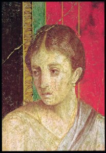 The Head of the Seated Mother (detail) by Roman