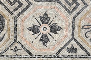 Geometric Pattern from the Via San Rocchino Domus, 2nd Century AD by Roman