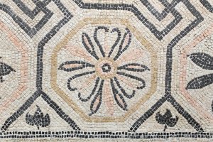 Geometric Pattern from the Via San Rocchino Domus, 2nd Century AD by Roman