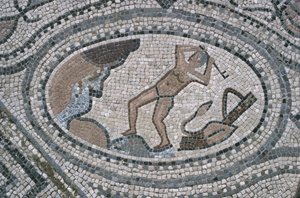 Hercules and the Augean Stables, from the floor of 