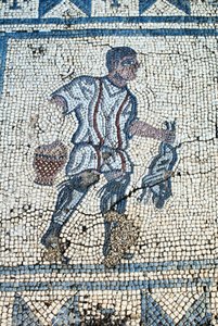Hunter in the Roman Garden
