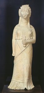 Lion-headed goddess, from the sanctuary at Bir Bou Regba by Roman
