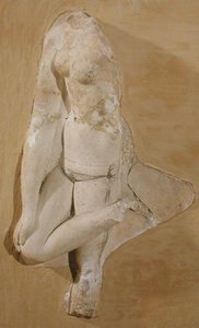 Relief depicting the body of a woman, Tunisia by Roman
