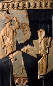 Relief from the Area of the Temple of Apollo, Palatine Hill, Rome by Roman