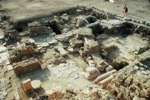 Remains of the Roman Hippodrome by Roman