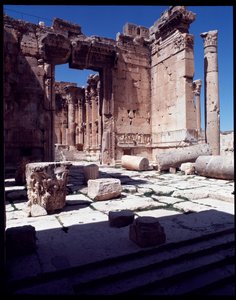 Remains of the Temple of Bacchus