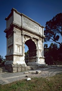 Roman Art: Arch of Titus Erected in 81 AD