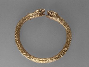 Serpent Bracelet, AD 1-100 by Roman
