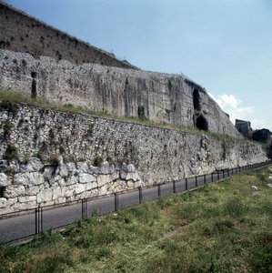 Shrine of Fortune in Palestrina, Lazio by Roman